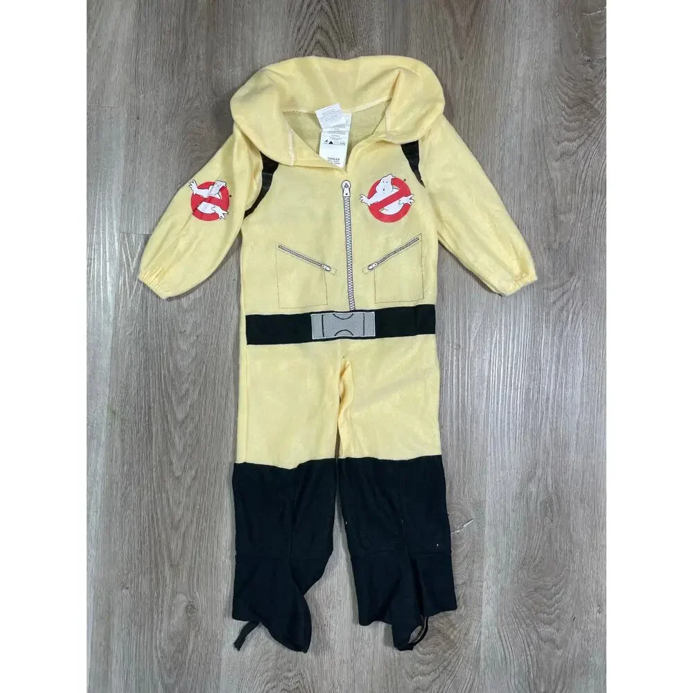 Rubie’s Ghostbusters Toddler Costume Yellow‎ Long Sleeve Jumpsuit Outfit